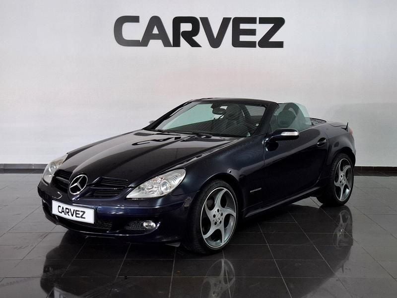 Usado Mercedes SLK200 163 HP (119 kW) 2005 Azul Cabrios