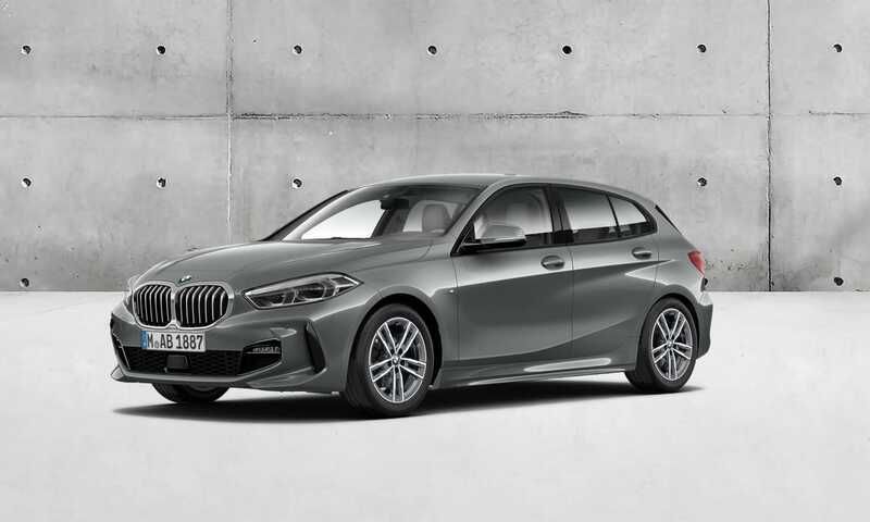 Cinza skyscraper metalizado Novo 2024 BMW 116 Shadowline Citadino | € 44.236 - Imagem 1/4