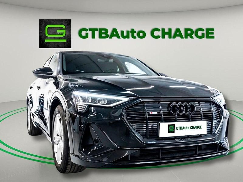 Preto Usado 2022 Audi e-tron S-Line SUV | € 35.999 (Bom preço) - Imagem 1/4