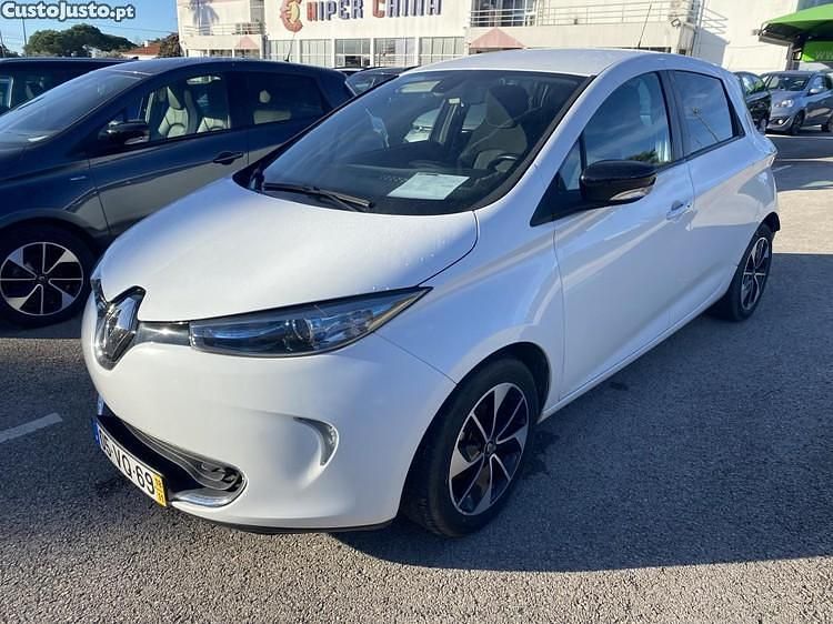Branco Usado 2018 Renault Zoe Life Citadino | € 9.990 (Preço justo) - Imagem 1/1