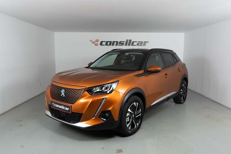 Usado Peugeot e-2008 Allure 100 kW (136 HP) 2021 Laranja SUV
