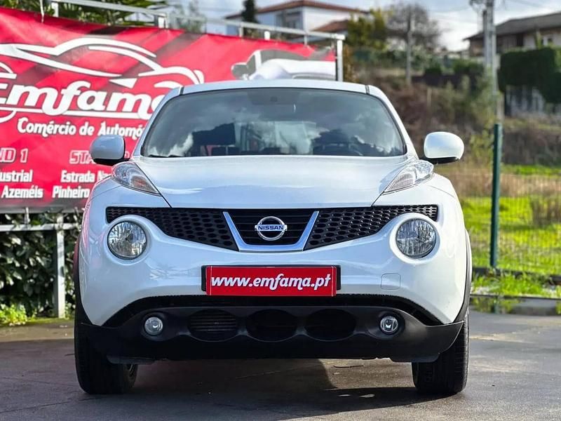 Usado Nissan Juke Acenta 110 HP (80 kW) 2011 Branco SUV