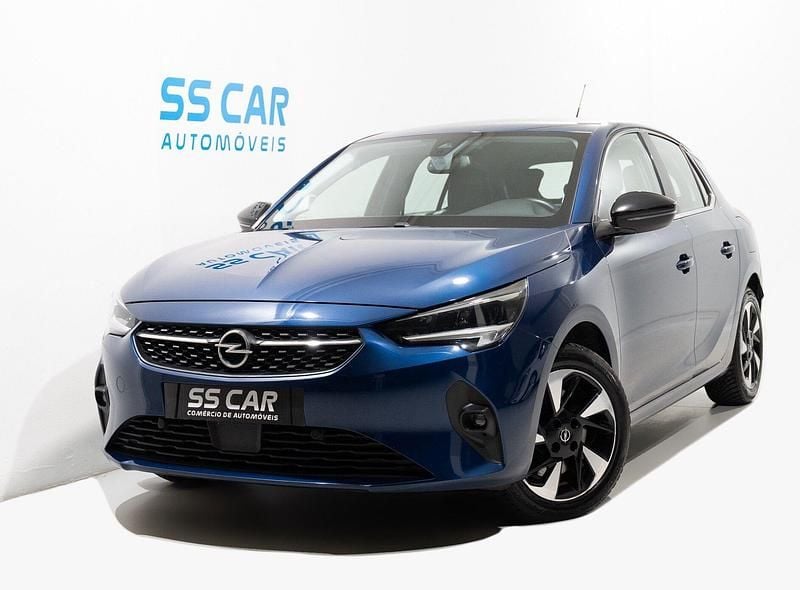 Azul Usado 2020 Opel Corsa-e Elegance Citadino | € 14.450 (Preço justo) - Imagem 1/4