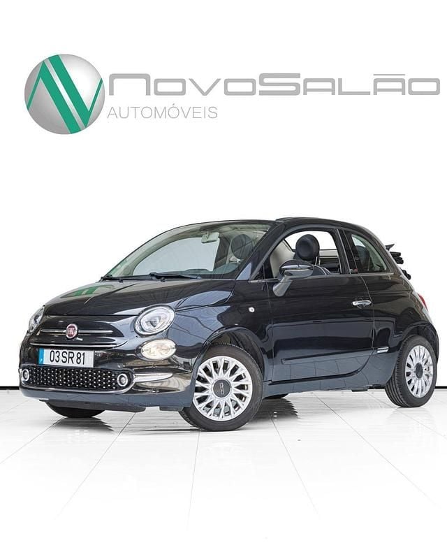Preto Usado 2017 Fiat 500C Cabrios | € 10.900 (Preço justo) - Imagem 1/4