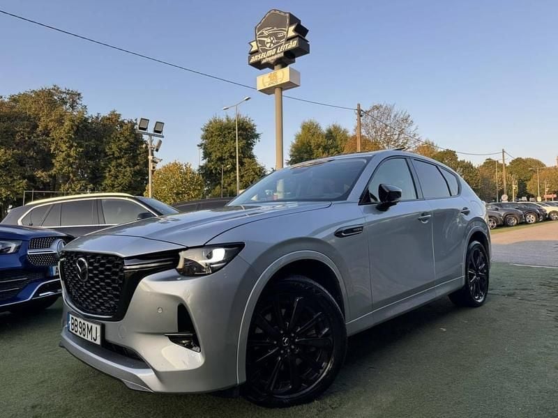 Cinza Usado 2023 Mazda CX-60 Homura-Line SUV | € 44.750 - Imagem 1/4