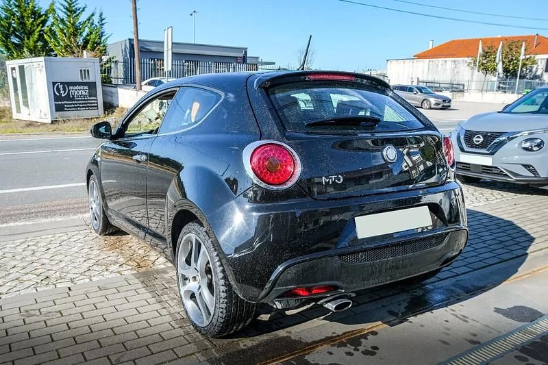 Preto Usado 2008 Alfa Romeo MiTo Quadrifoglio Citadino | € 8.900 - Imagem 1/2