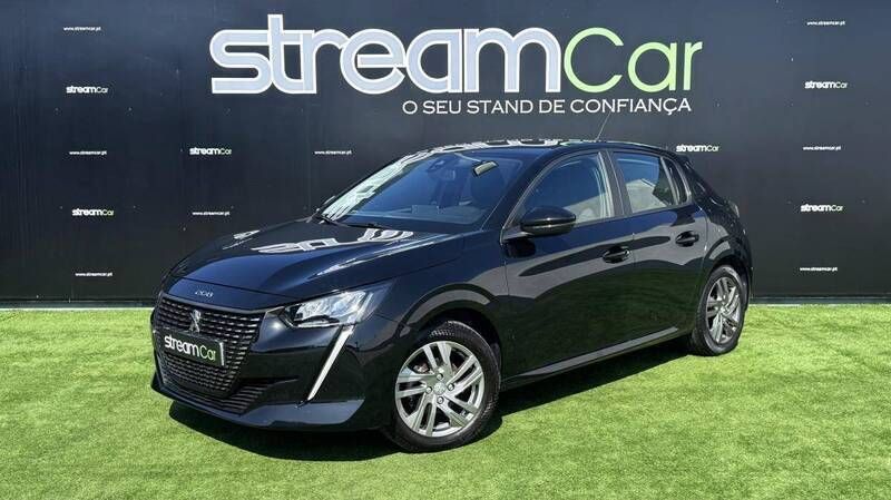 Preto Usado 2021 Peugeot 208 Citadino | € 14.900 (Preço justo) - Imagem 1/4