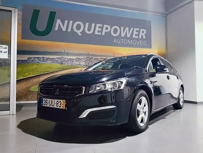 Preto Usado 2018 Peugeot 508 Business-Line Carrinha | € 11.990 (Bom preço) - Imagem 1/4