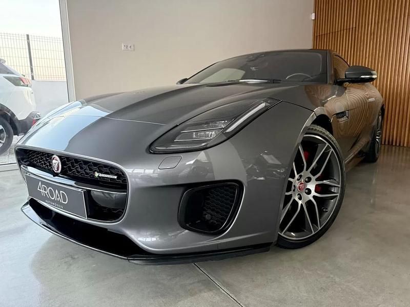 Cinzento Usado 2018 Jaguar F-Type R-Dynamic Coupé | € 48.000 (Preço elevado) - Imagem 1/4