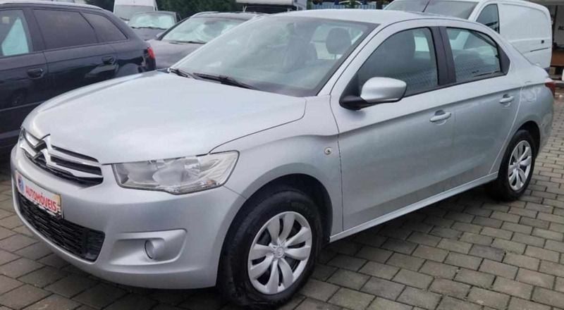 Cinzento Usado 2013 Citroën C-Elysee I Sedan | € 6.990 (Caro) - Imagem 1/4