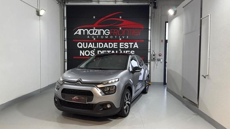 Cinzento Usado 2021 Citroën C3 Citadino | € 12.990 (Preço justo) - Imagem 1/4
