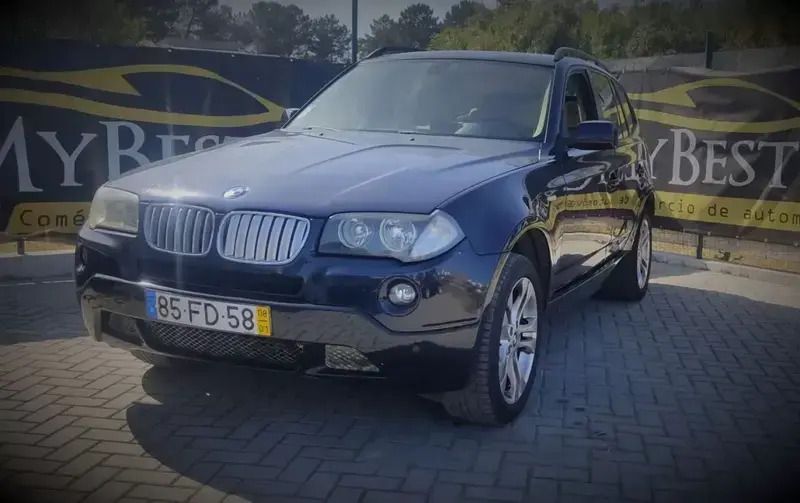 Azul Usado 2008 BMW X3 Lifestyle SUV | € 10.900 (Bom preço) - Imagem 1/4