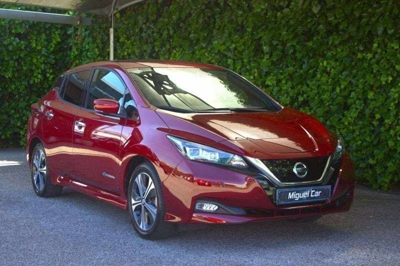 Vermelho Usado 2019 Nissan Leaf Tekna Citadino | € 16.990 (Bom preço) - Imagem 1/4