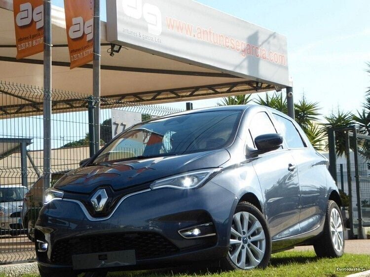 Cinza Usado 2021 Renault Zoe Citadino | € 22.500 (Caro) - Imagem 1/1