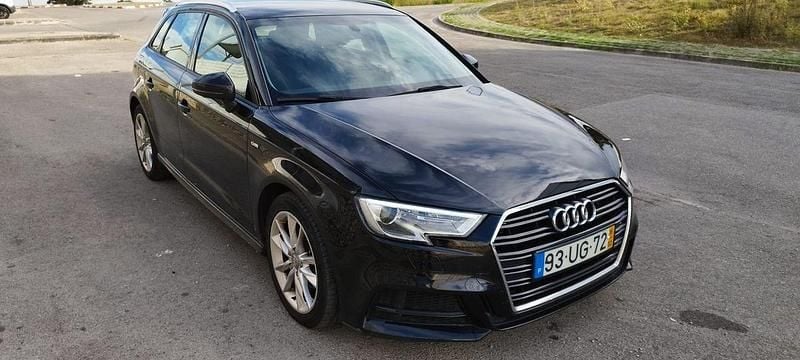 Preto Usado 2018 Audi A3 S-Line Sedan | € 17.500 (Bom preço) - Imagem 1/4