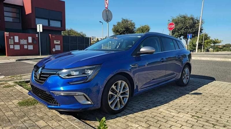 Azul Usado 2017 Renault Mégane IV Carrinha | € 12.000 (Preço justo) - Imagem 1/4