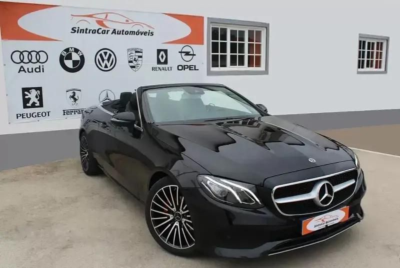 Preto Usado 2018 Mercedes E220 Avantgarde Cabrios | € 42.330 (Preço justo) - Imagem 1/4