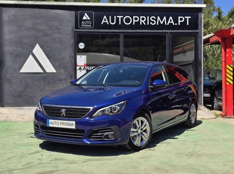 Usado Peugeot 308 Style 120 HP (88 kW) 2018 Azul Carrinha