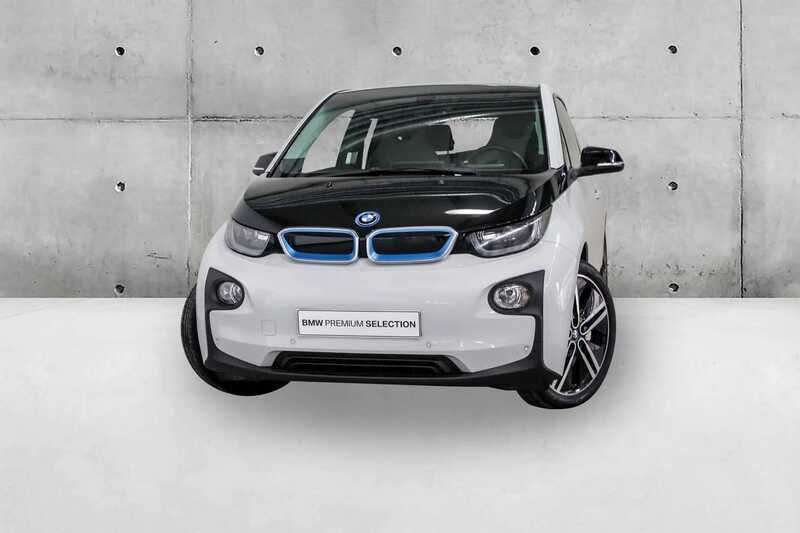 Branco capparis com acabamentos em azul bmw i Usado 2015 BMW i3 Comfort Edition Citadino | € 16.946 (Caro) - Imagem 1/4