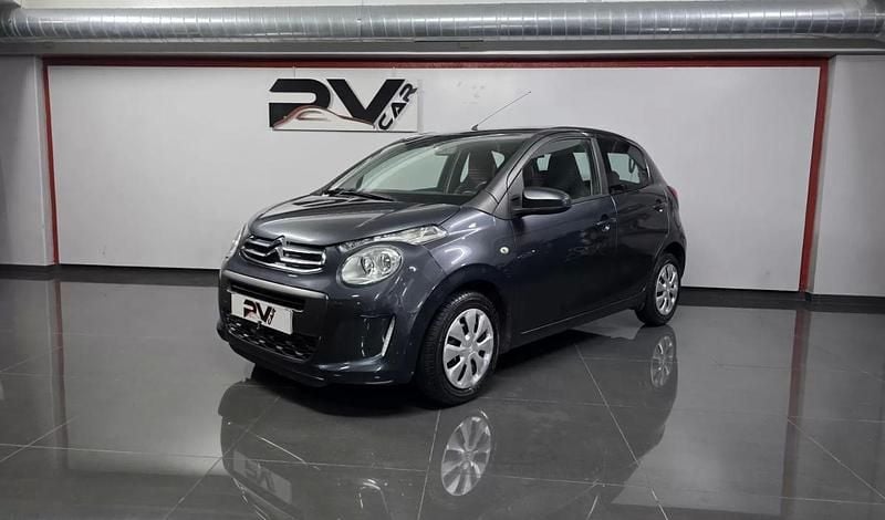 Cinza Usado 2016 Citroën C1 Feel Citadino | € 7.990 (Preço justo) - Imagem 1/4