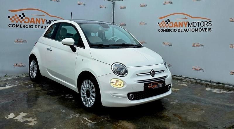 Branco Usado 2019 Fiat 500 Lounge Citadino | € 10.900 (Preço justo) - Imagem 1/4