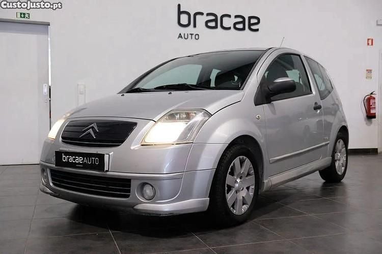 Cinza Usado 2007 Citroën C2 VTR Sport Citadino | € 5.750 (Caro) - Imagem 1/1