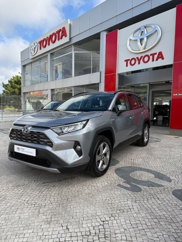 Cinza Usado 2021 Toyota RAV4 Hybrid Comfort SUV | € 35.500 (Preço elevado) - Imagem 1/4