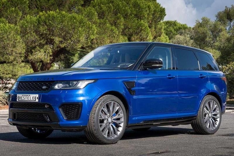 Azul Usado 2016 Land Rover Range Rover Sport SUV | € 77.500 - Imagem 1/4