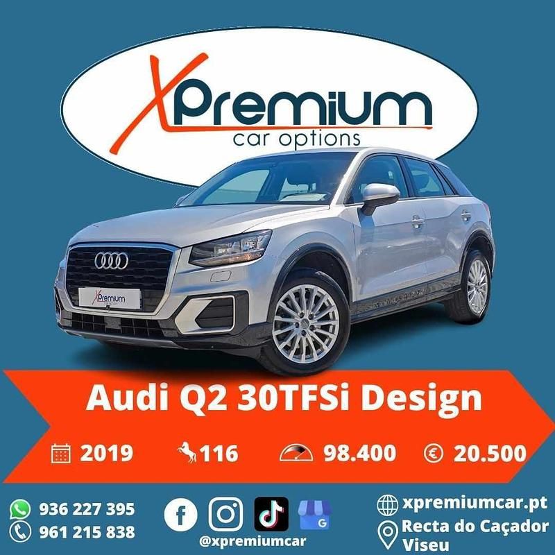 Cinzento Usado 2019 Audi Q2 SUV | € 20.500 (Preço justo) - Imagem 1/4