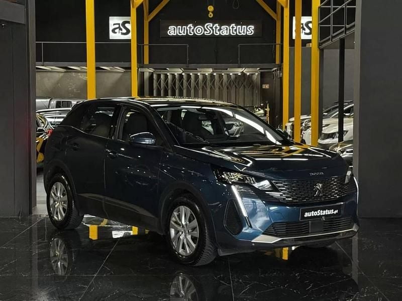 Azul Usado 2021 Peugeot 3008 Active SUV | € 19.990 (Preço justo) - Imagem 1/4