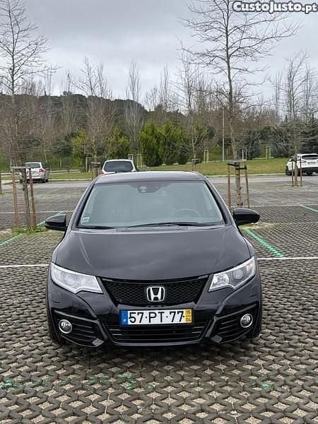 Preto Usado 2015 Honda Civic Exclusive | € 12.000 (Bom preço) - Imagem 1/1