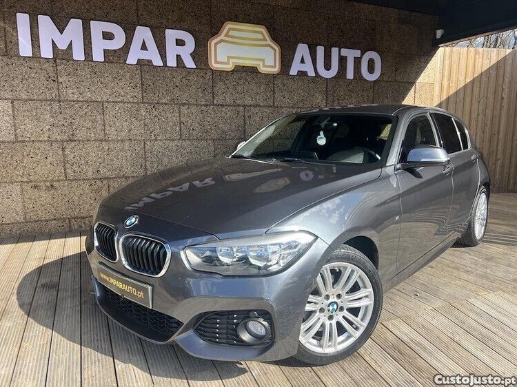Cinza Usado 2015 BMW 116 Comfort Edition Citadino | € 16.990 (Preço elevado) - Imagem 1/1
