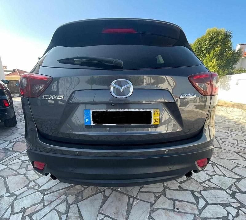 Usado Mazda CX-5 150 HP (110 kW) 2017 Cinzento SUV