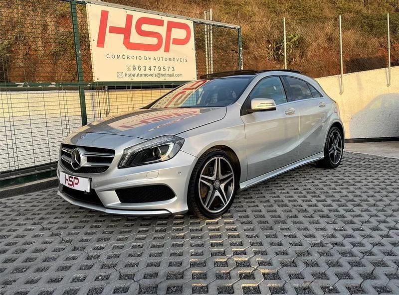 Usado Mercedes A200 AMG 136 HP (100 kW) 2013 Cinza prata