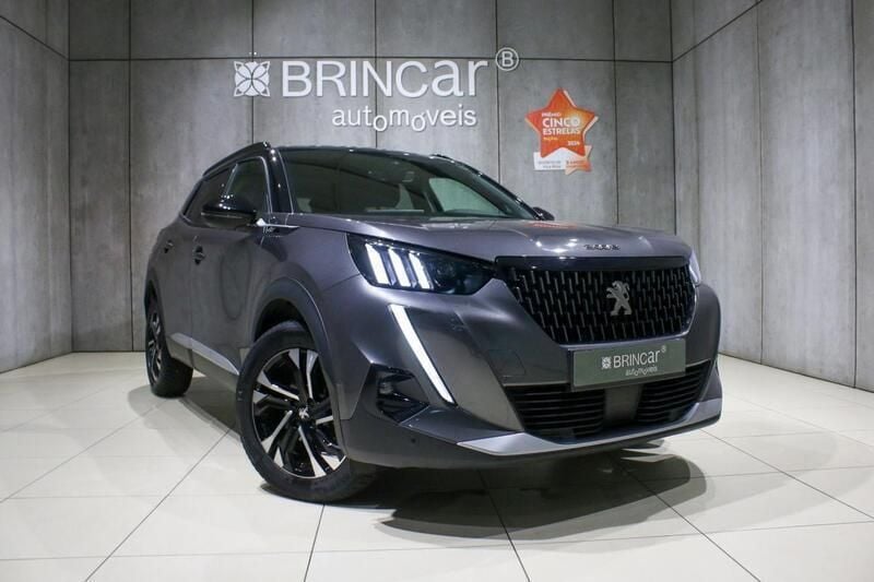 Cinza Usado 2021 Peugeot 2008 GT-line SUV | € 18.890 (Preço justo) - Imagem 1/4