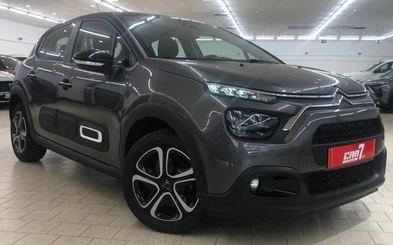 Cinza Usado 2022 Citroën C3 PureTech Citadino | € 13.500 (Preço justo) - Imagem 1/4