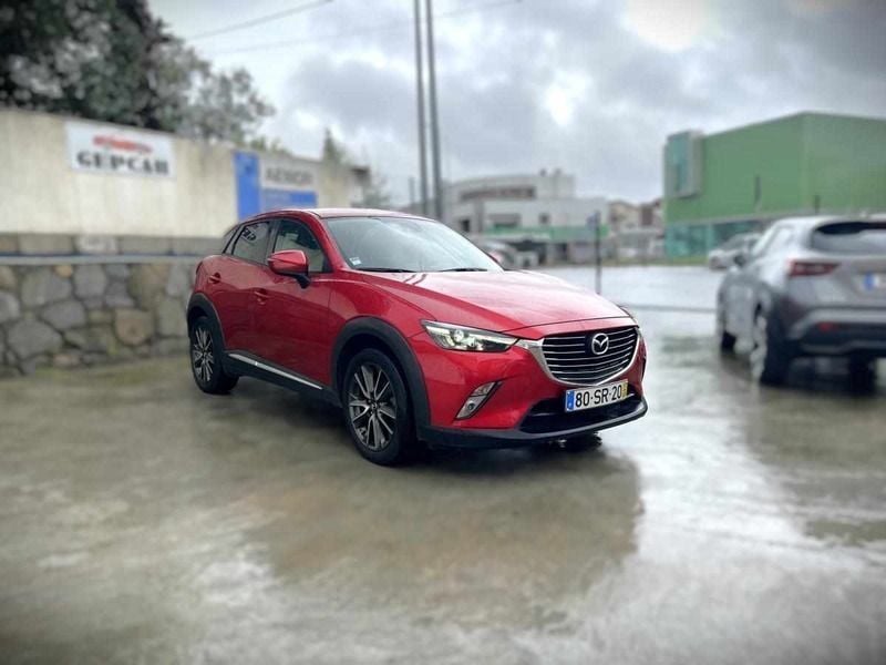 Vermelho Usado 2017 Mazda CX-3 SUV | € 15.990 (Preço justo) - Imagem 1/4