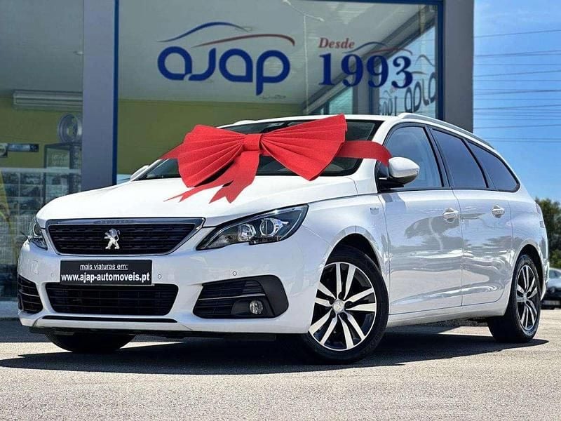 Branco Usado 2021 Peugeot 308 SW Carrinha | € 14.870 (Bom preço) - Imagem 1/4