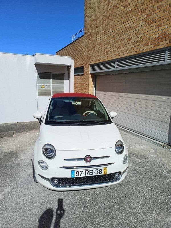 Branco Usado 2016 Fiat 500 Cabrios | € 10.500 (Bom preço) - Imagem 1/4