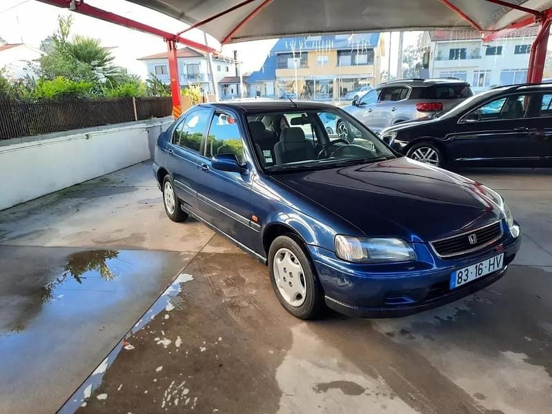 Usado Honda Civic 90 HP (66 kW) 1997 Azul Citadino