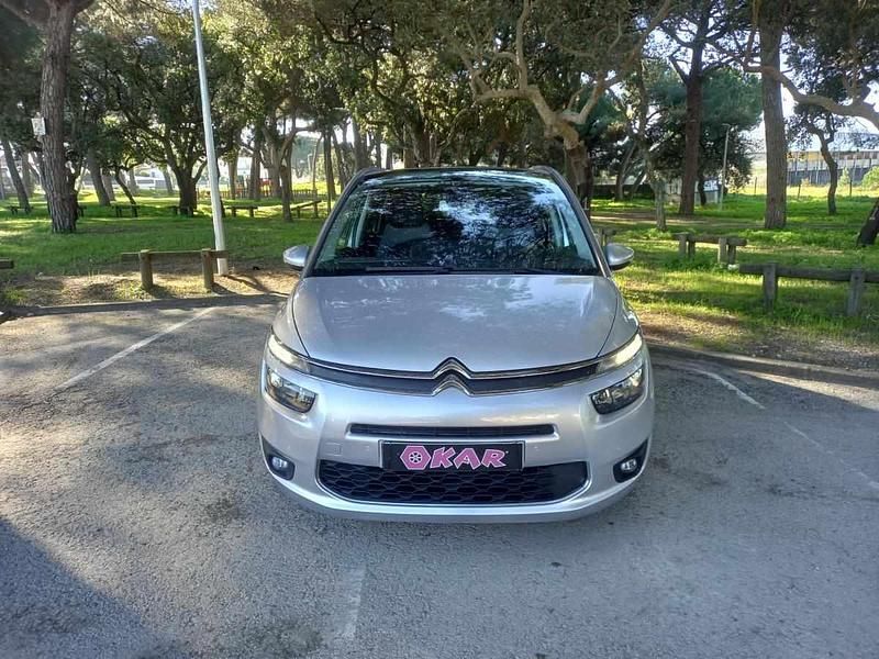Usado Citroën Grand C4 Picasso 115 HP (84 kW) 2016 Cinzento Monovolume
