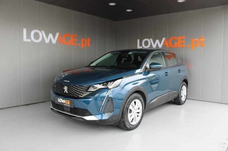 Azul Usado 2021 Peugeot 3008 Allure SUV | € 20.690 (Bom preço) - Imagem 1/4