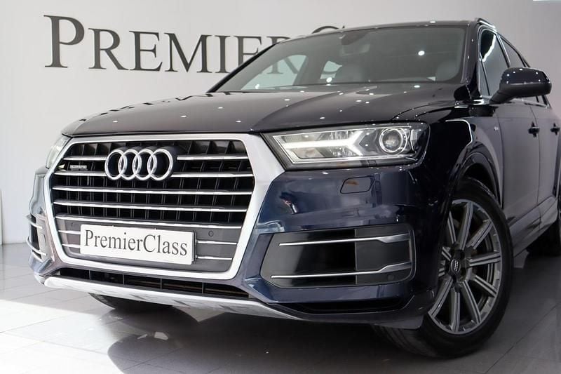 Usado Audi Q7 S-Line 272 HP (200 kW) 2016 Azul SUV