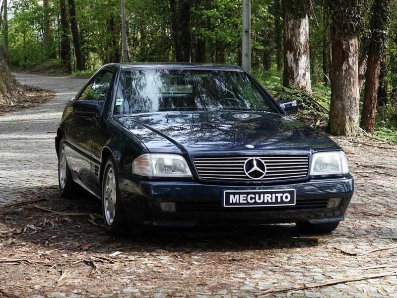 Azul escuro Usado 1993 Mercedes SL300 Coupé | € 31.500 - Imagem 1/4