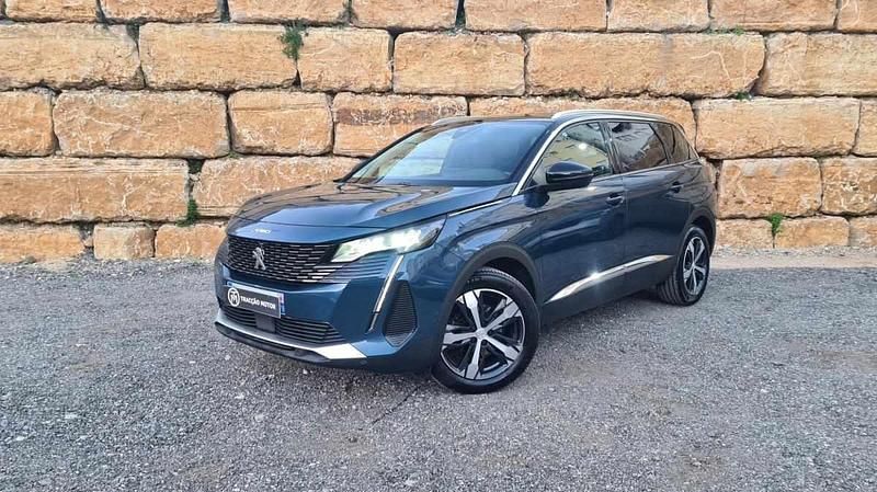 Azul Usado 2021 Peugeot 5008 Crossway Monovolume | € 27.950 (Preço justo) - Imagem 1/4