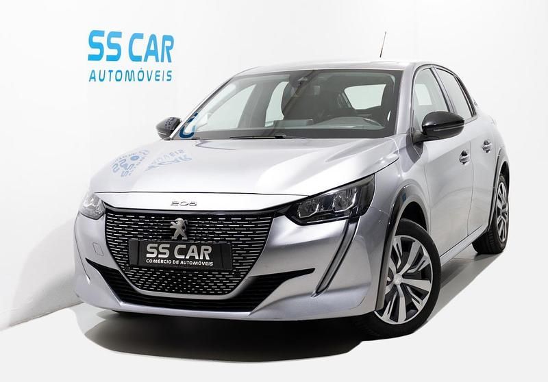 Cinza Usado 2023 Peugeot e-208 Active Citadino | € 15.990 (Bom preço) - Imagem 1/4