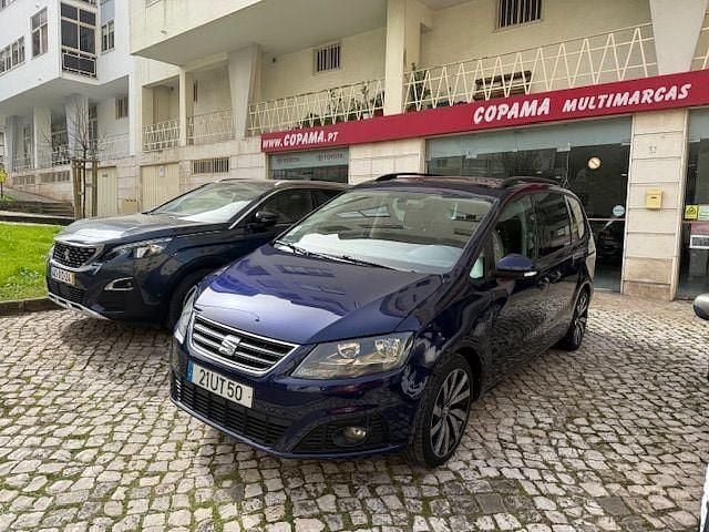 Usado Seat Alhambra Style 150 HP (110 kW) 2018 Azul Monovolume
