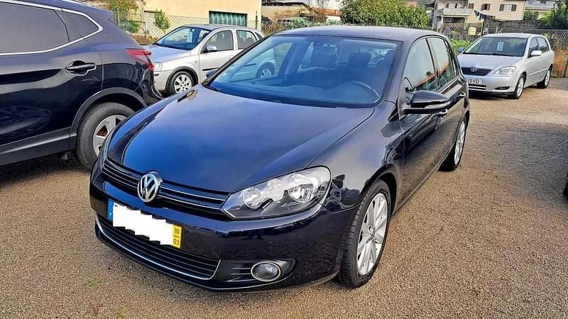 Preto Usado 2010 VW Golf VI | € 10.750 (Preço justo) - Imagem 1/4