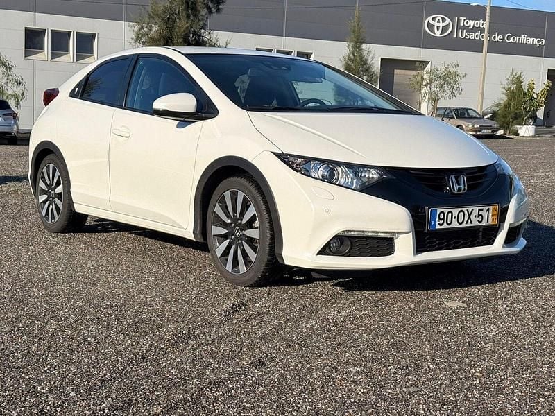 Branco Usado 2014 Honda Civic Sport | € 12.950 (Super Preço) - Imagem 1/4