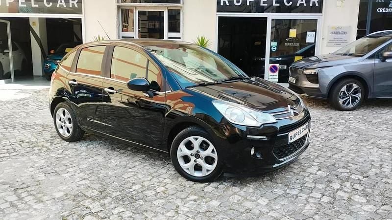 Preto Usado 2014 Citroën C3 Seduction Citadino | € 6.800 (Bom preço) - Imagem 1/4